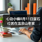 心动小镇8月11日萤石位置在温泉山老家（图1）