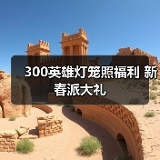 300英雄灯笼照福利 新春派大礼（图2）