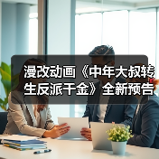 漫改动画《中年大叔转生反派千金》全新预告发布 2025年1月开播（图4）