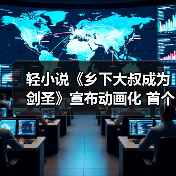 轻小说《乡下大叔成为剑圣》宣布动画化 首个预告放出 2025年4月开播（图4）