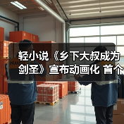 轻小说《乡下大叔成为剑圣》宣布动画化 首个预告放出 2025年4月开播（图1）