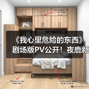 《我心里危险的东西》剧场版PV公开！夜鹿新曲献唱（图1）