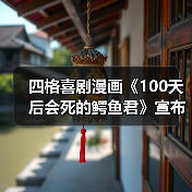 四格喜剧漫画《100天后会死的鳄鱼君》宣布推出续作 同时公布额外结局（图1）