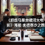 《超级马里奥银河大电影》海报 奥德赛沙之国现身？（图1）