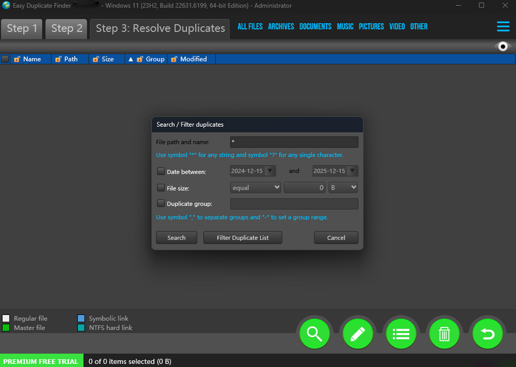 Easy Duplicate Finder